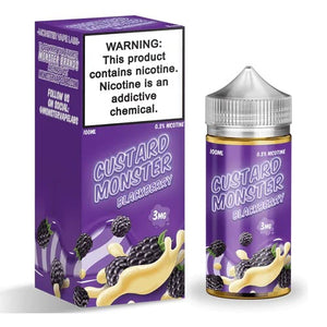 Custard Monster Blackberry Custard 100mL - ZOE COHEN