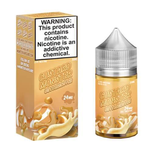 Custard Monster Butterscotch Salt 30mL - ZOE COHEN