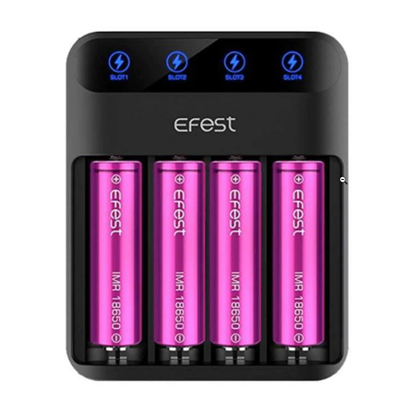 Efest LUSH Q4 Battery Charger - ZOE COHEN