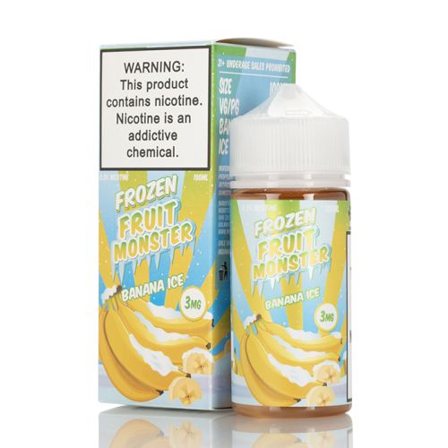 Frozen Fruit Monster Banana Ice 100mL - ZOE COHEN