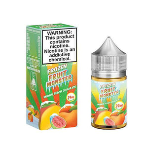 Frozen Fruit Monster Mango Peach Guava Ice Salt 30mL - ZOE COHEN