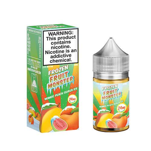 Frozen Fruit Monster Mango Peach Guava Ice Salt 30mL - ZOE COHEN