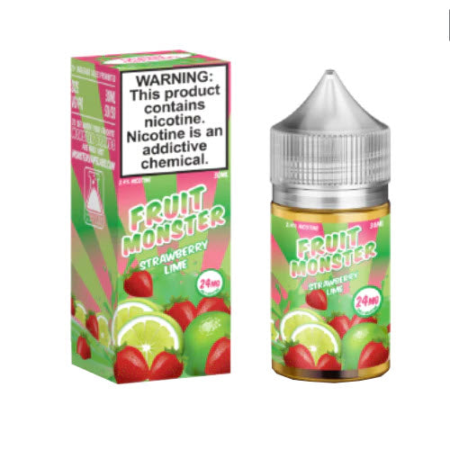 Fruit Monster Strawberry Lime Salt 30mL - ZOE COHEN