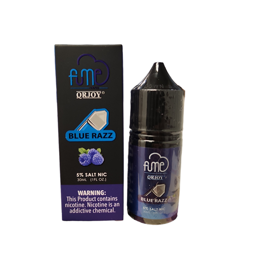 Fume Blue Razz Salt 30mL - ZOE COHEN