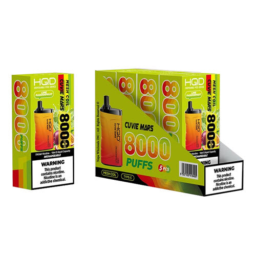 HQD Cuvie MARS Disposable Vape Device - 3PK - ZOE COHEN