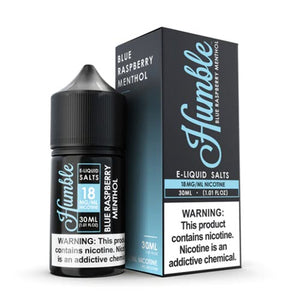 Humble Blue Raspberry Menthol Salts 30mL - ZOE COHEN