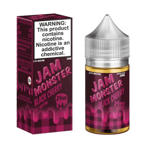 Jam Monster Black Cherry Salt 30mL - ZOE COHEN