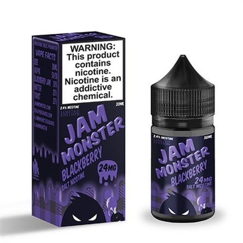 Jam Monster Blackberry Salt 30mL - ZOE COHEN