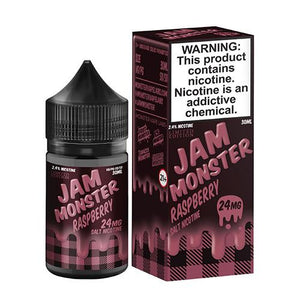 Jam Monster Raspberry Salt 30mL - ZOE COHEN