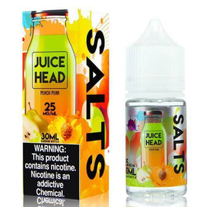 Juice Head Salts Peach Pear 30mL - ZOE COHEN