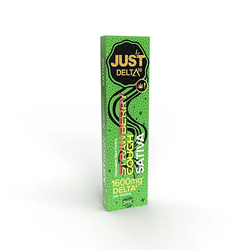 JustDelta10 Strawberry Cough 1600mg 2mL Delta 10 Disposable Vape - 1PC - ZOE COHEN