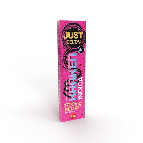 JustDelta8 Kraken 1600mg 2mL Delta 8 Disposable Vape - 1PC - ZOE COHEN