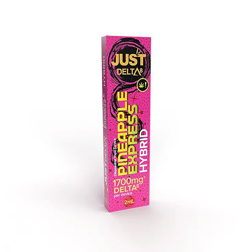 JustDelta8 Pineapple Express 1700mg 2mL Delta 8 Disposable Vape - 1PC - ZOE COHEN