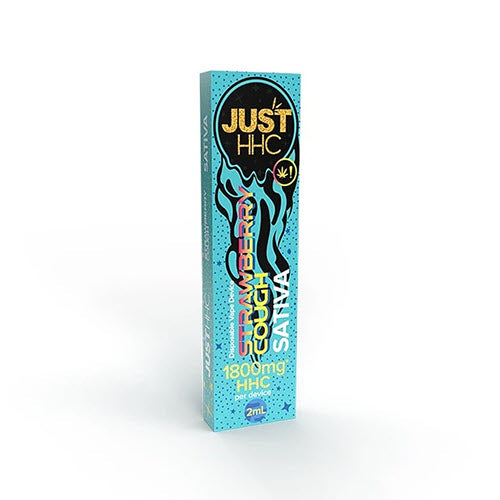 JustHHC Strawberry Cough 1800mg 2mL HHC Disposable Vape - 1PC - ZOE COHEN