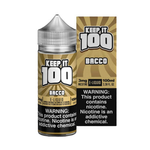 Keep it 100 Bacco 100mL - ZOE COHEN