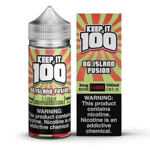 Keep it 100 OG Island Fusion (Kiberry Killa) 100mL - ZOE COHEN