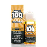 Keep it 100 OG Krunch (Krunchy Squares) 100mL - ZOE COHEN