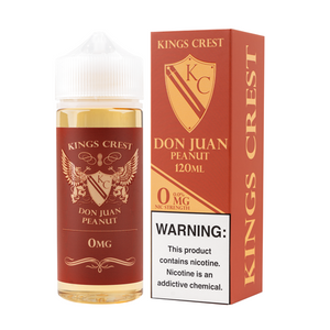 Kings Crest Don Juan Peanut 120mL - ZOE COHEN