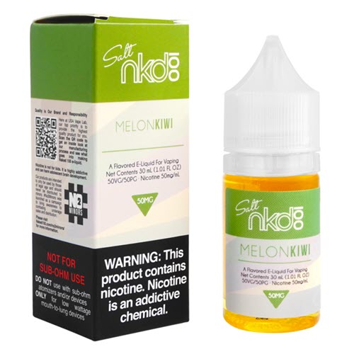 Naked 100 Salt Melon Kiwi 30mL - ZOE COHEN