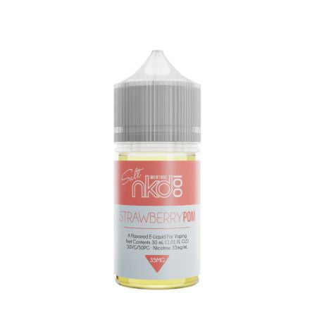 Naked 100 Salt Strawberry Pom 30mL - ZOE COHEN