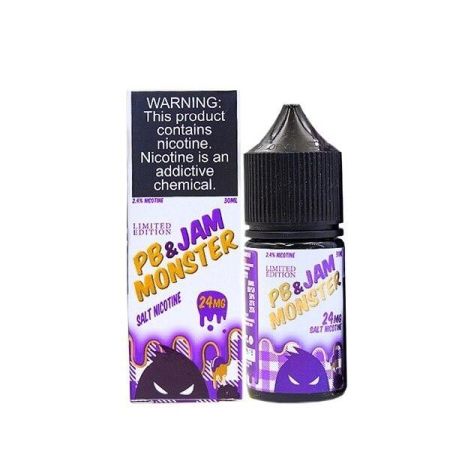 PB & Jam Monster Grape Salt 30mL - ZOE COHEN