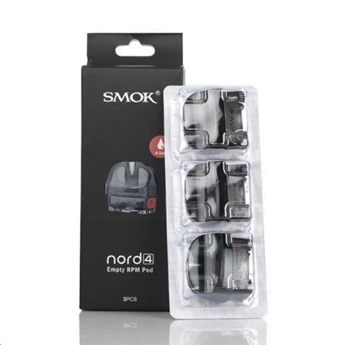 SMOK NORD 4 Empty Replacement Pod Cartridge - 3PK - ZOE COHEN