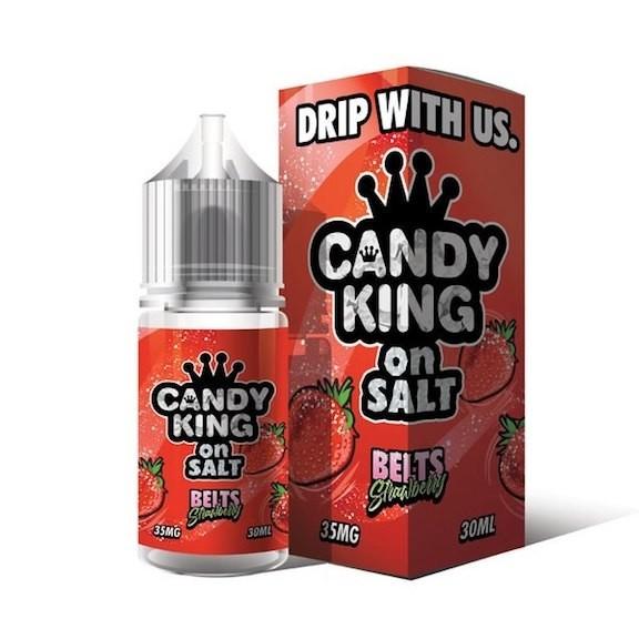 Candy King on Salt Strawberry Belts 30mL - ZOE COHEN